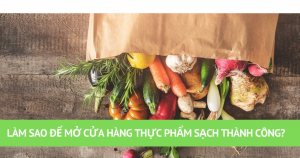 Làm Sao Để Mở Cửa Hàng Thực Phẩm Sạch Thành Công? 1