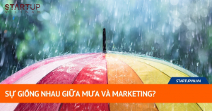 Sự Giống Nhau Giữa Mưa Và Marketing? 1