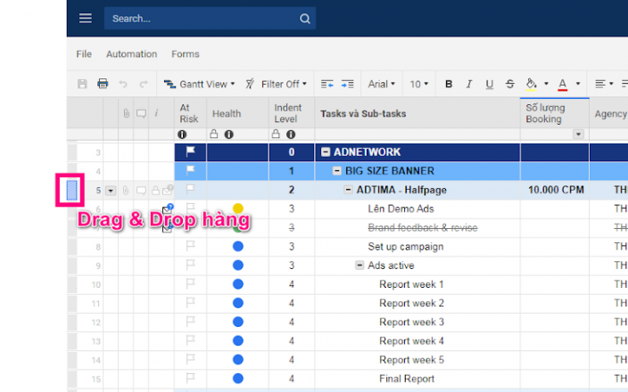 Series: Quản lý Dự Án Truyền Thông Bằng Nền Tảng Smartsheet - Hướng Dẫn Sử Dụng Nền Tảng Smartsheet 23